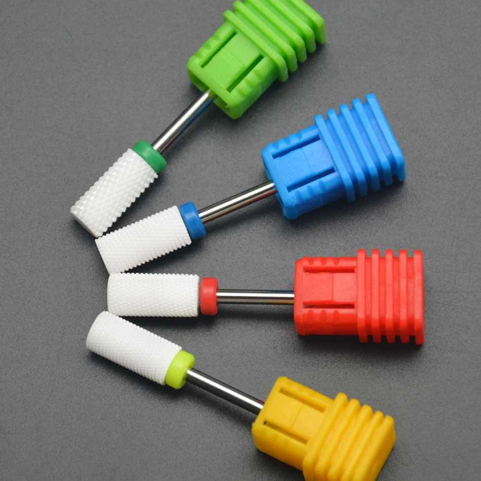 ViiNuro фреза роторные сверла для ногтей, керамические сверла для педикюра, Электрический Маникюрный станок, аксессуары, инструмент для ногтей