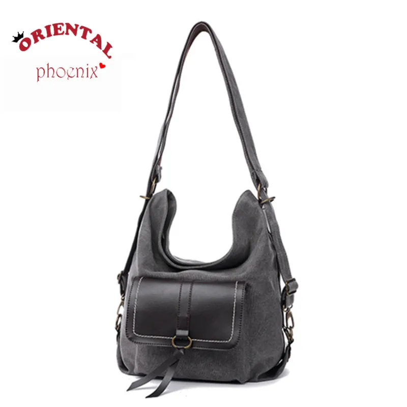 

2016 women Water wash canvas PU handbags one shoulder cross-body bag casual handbag vintage fashion message bags free shipping