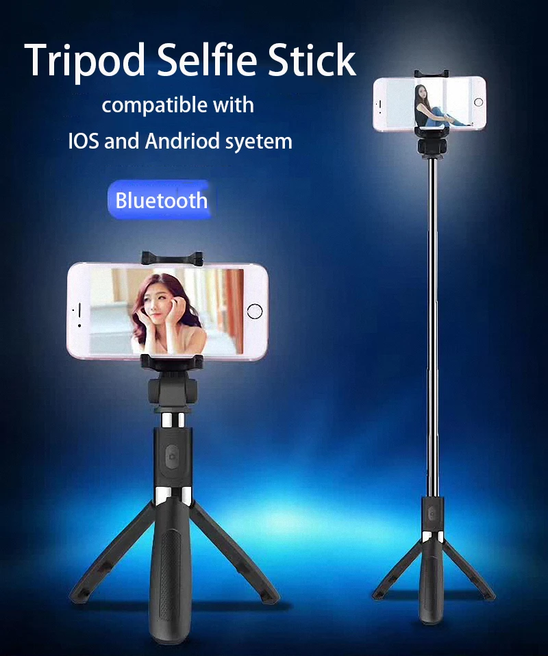 MAGCLE Foldable Tripod Selfie Stick Bluetooth Selfiestick With Wireless