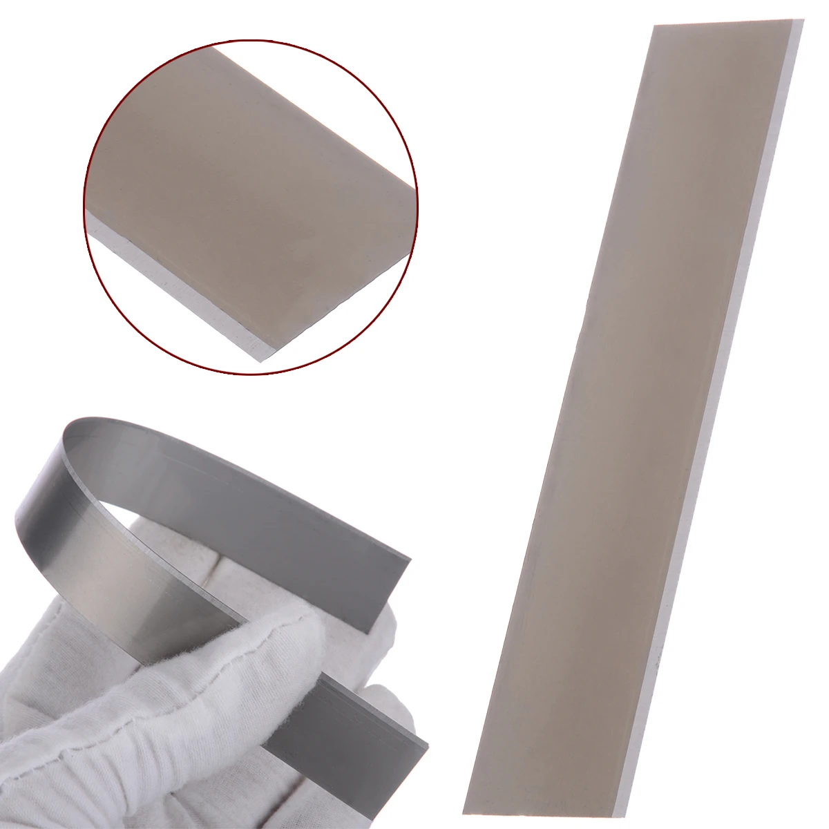 2Pcs 4"/8" Stainless Steel Clay Cutter Blade Tissue Cutters Blades DIY Polymer Clay Cutting Tools Mayitr