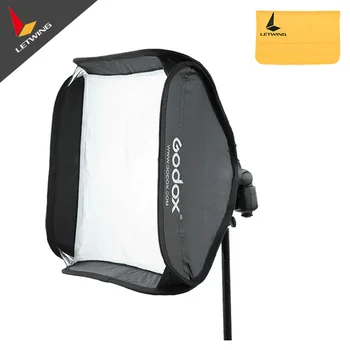 

Godox S-Type Bracket Bowens Mount Holder with 80x80cm Folding Softbox for Speedlite