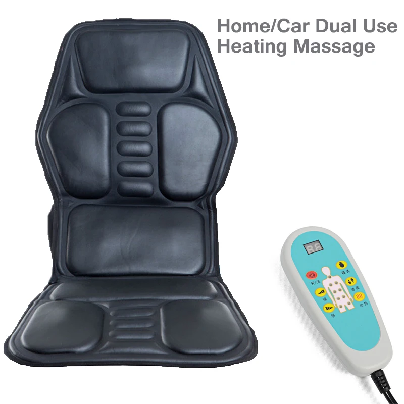 Car Seat Back Massage Chair Heat Seat Cushion shoulders,back waist/legs/Neck Pain Lumbar Home/Car Dual-use Support Car Pad Car Seat Back Massage Chair Heat Seat Cushion shoulders,back waist/legs/Neck Pain Lumbar Home/Car Dual-use Support Car Pad
