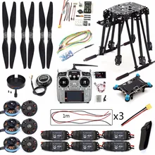 DIY Set PIX4 Flight Control ZD850 Frame Kit M8N GPS Remote Control Radio Telemetry ESC Motor Props for RC 6-Axle Drone F19833-D