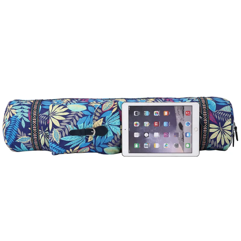 Leaves Yoga Mat Bag Sports Backpack Exercise Bag Fitness Gym Shoulder Bag Women Girls Dance Pilates Mat Package
