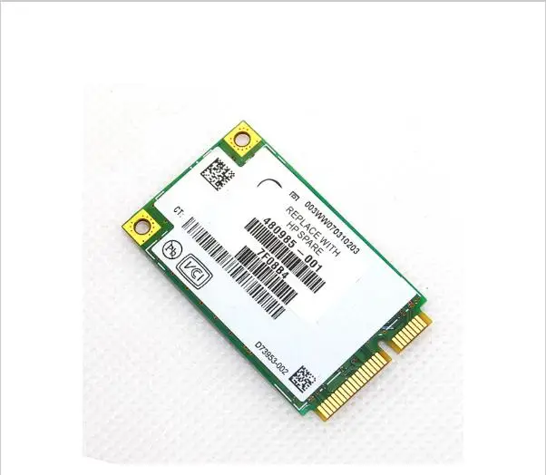 Для hp Intel Dual band wireless-N WiFi Link 4965 AGN Mini PCI-E Card 300 Мбит/с 802,11 a/b/g/n 2,4/5 ГГц 2510p 8710p dv9000 V3600