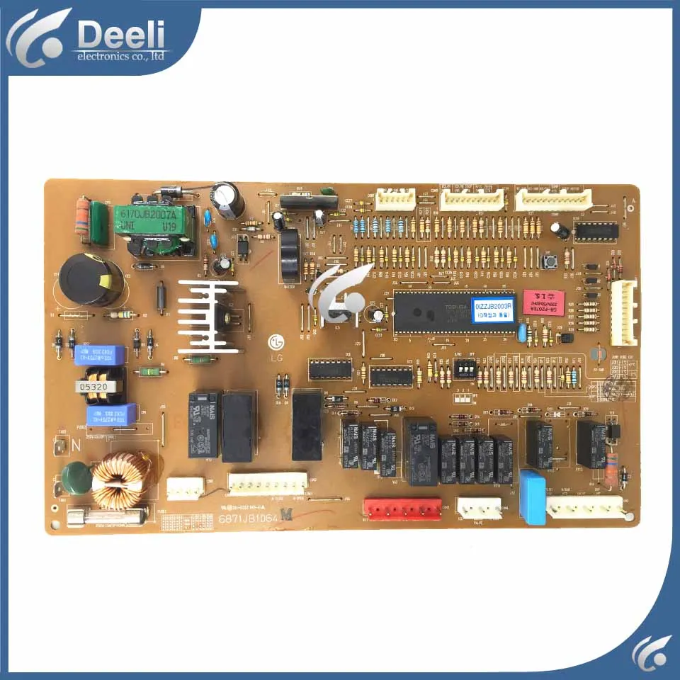 90% холодильник преобразователь частоты плата бортового драйвера GR-P207ER 6871JB1064 6871JB1064M/Z используется доска
