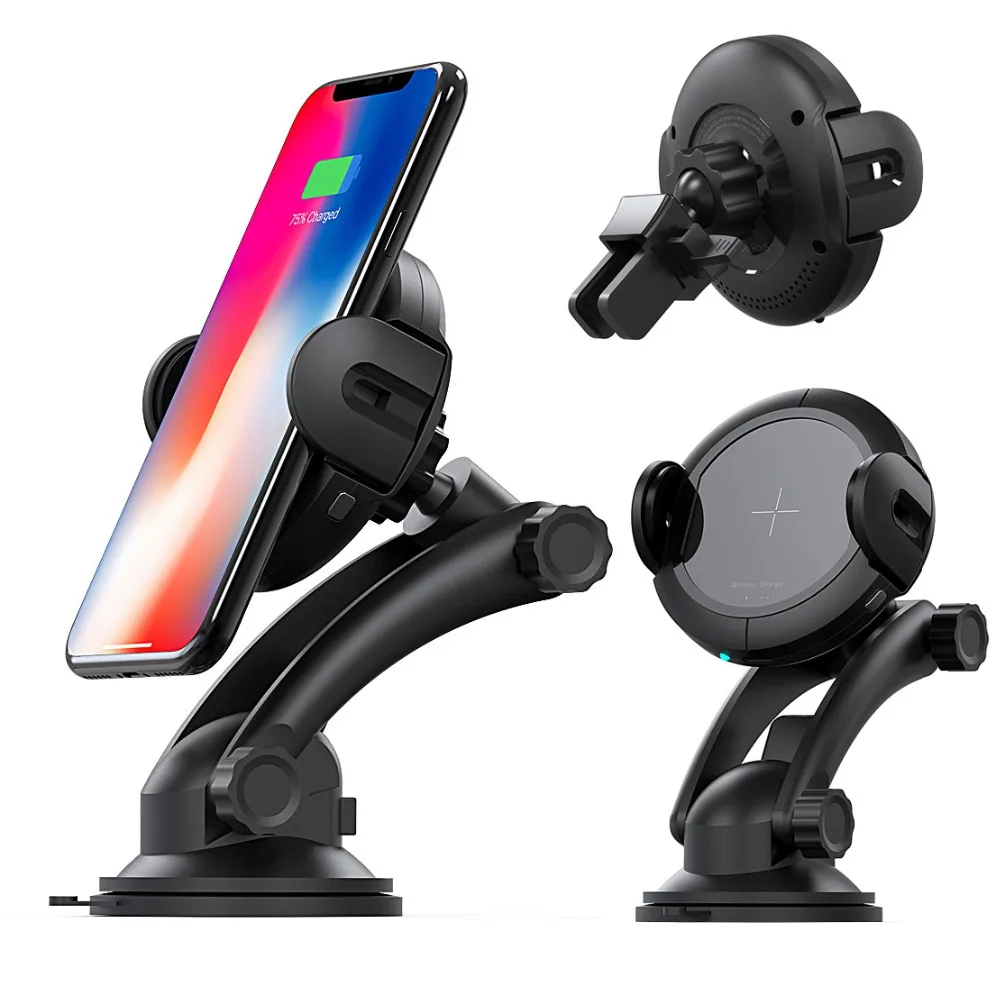 Universal Intelligent Infrared Sensing Wireless Charger Car Phone