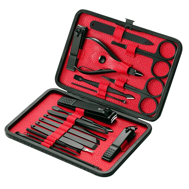 18PCS-SET-Art-Beauty-Tools-Sets-Pedicure-Scissors-Manicure-Pedicure-Kit-Nail-Scissors-Grooming-Kit-with(5)