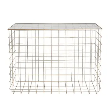 

Iron simple porch creative glass table Nordic modern storage furniture porch table