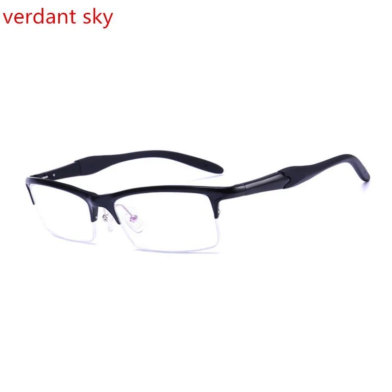 1.56 color changing lens Brand Prescription Glasses Frames Aluminium