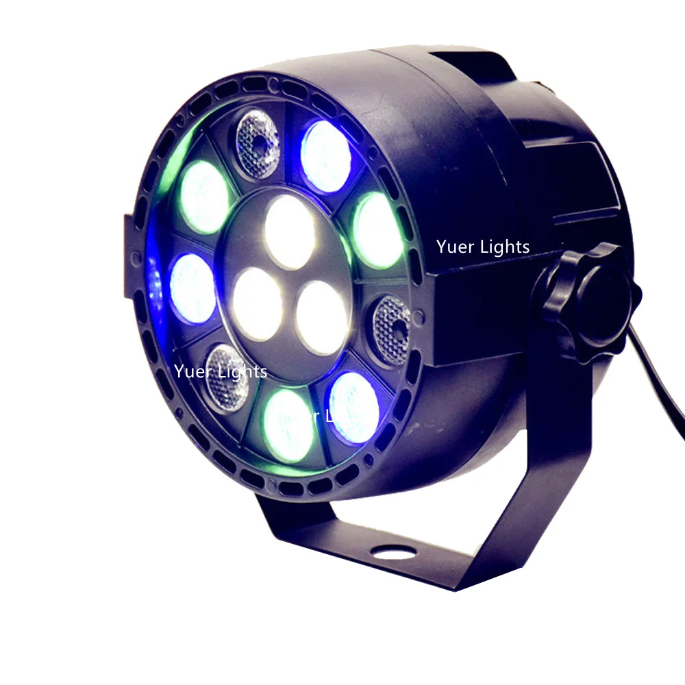 2020 New LED Flat Par 12x3W RGBW Lighting Professional LED Stage Lights Effect DMX512 Master-Slave DJ Disco Party