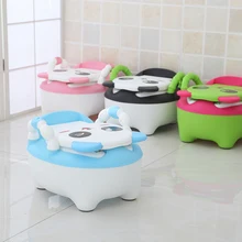 Baby potty toilet bowl training pan toilet seat children's pot kids bedpan portable urinal comfortable backrest cartoon cute pot hot selling baby toilet bedpan stool seat children sit chair urinal potty portable baby training toilet children pedestal pan