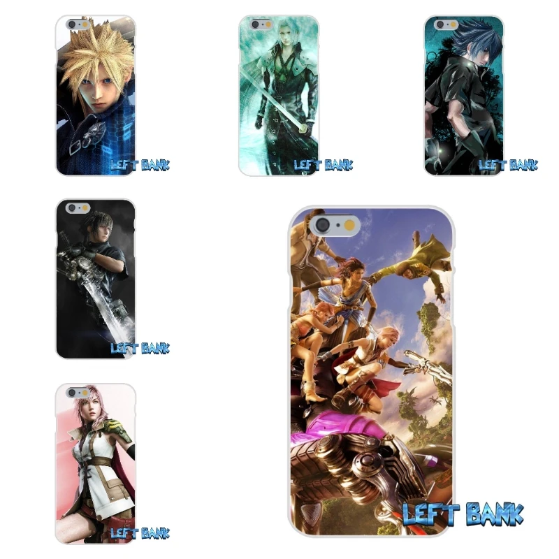 

For Samsung Galaxy Note 3 4 5 S4 S5 MINI S6 S7 edge Popular Game Final Fantasy IX Soft Silicone TPU Transparent Cover Case