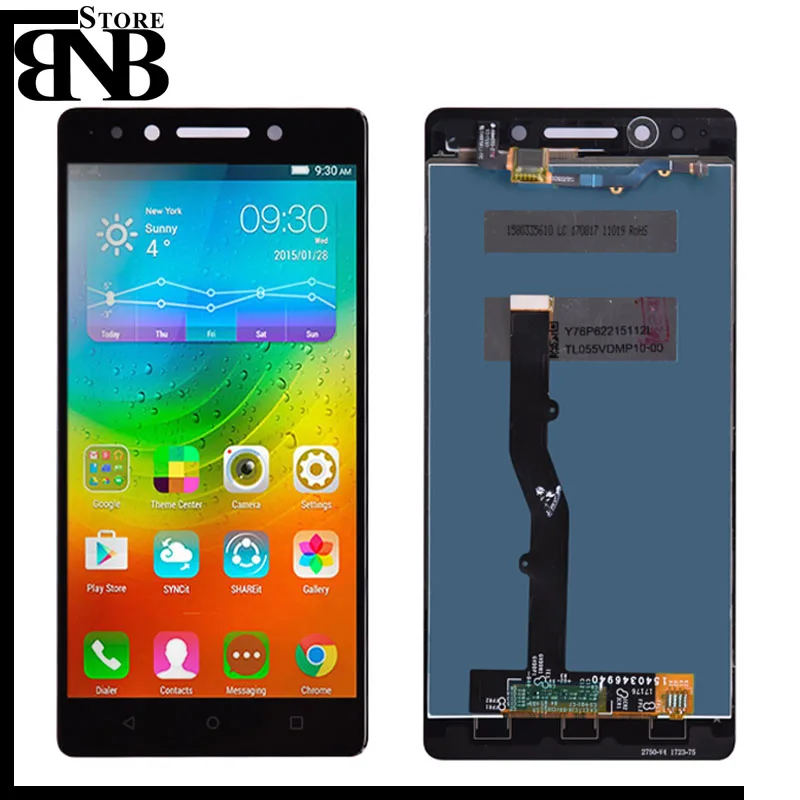 

Original For Lenovo K8 note LCD Display and Touch Digitizer Panel Screen Assembly 5.5 inch 1080P lcd for K8 note