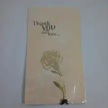 200 штук из метала золотого цвета Закладка Гвоздика подарок на свадьбу Сувениры для вечеринки ко дню рождения