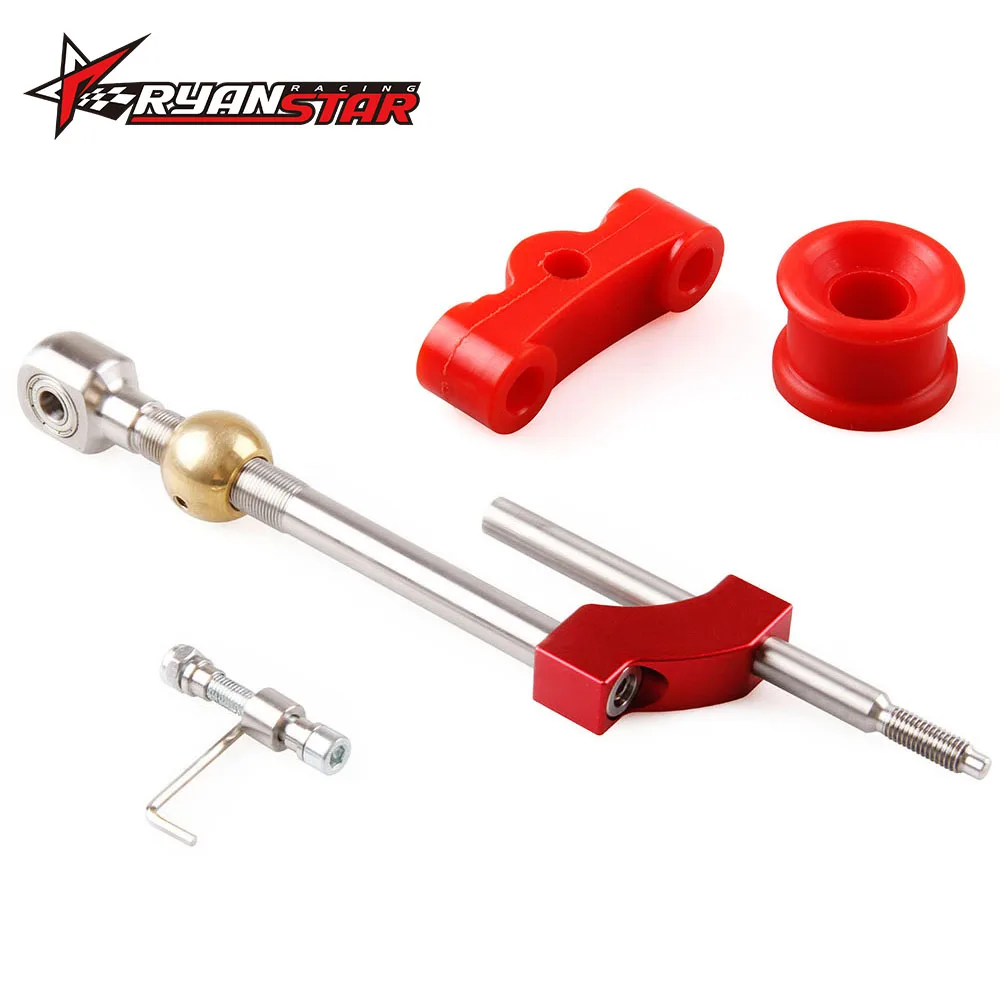 RYANSTAR Adjustable short shifter Stainless steel shift Knob Extender