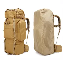 Большой Ёмкость Для мужчин Для женщин открытый спортивная сумка Пеший Туризм Кемпинг мешок путешествия треккинг мешок военный