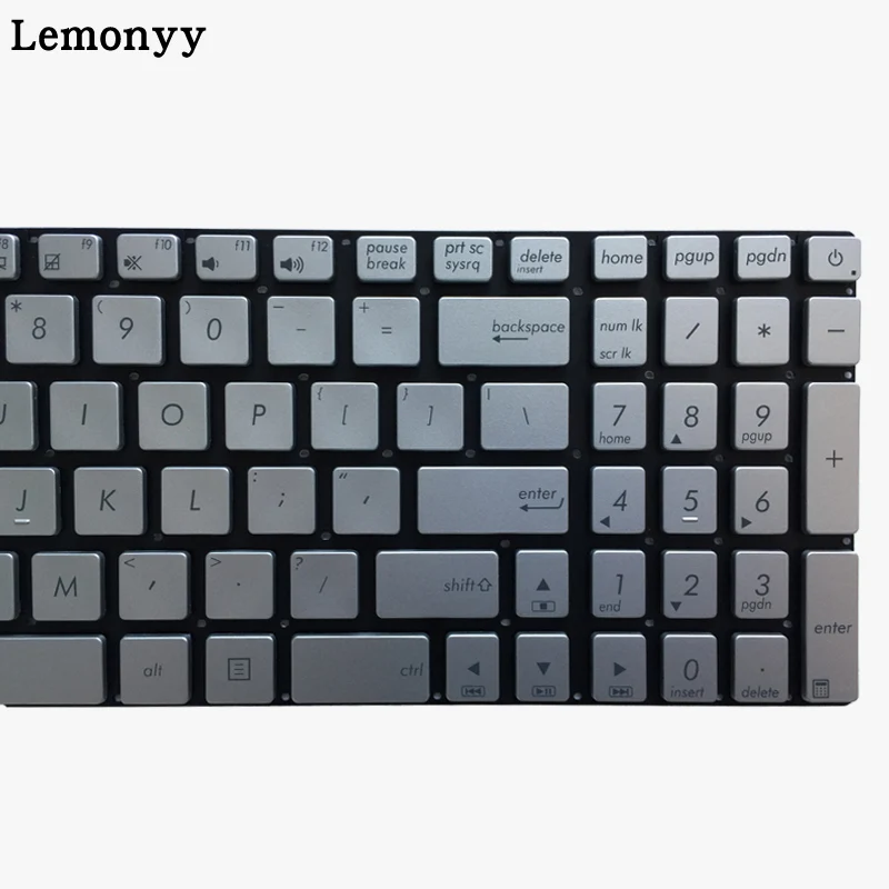  US no backlit keyboard For ASUS GL771 GL771J GL771JW GL771JM N552VW N552VX G771JM G771JW ZX50JX ZX5