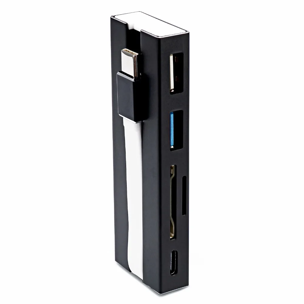 Thunderbolt3 док-станции usb-c концентратора usb3.1 type-c usb2.0 3.0TF SD адаптер для Macbook Pro Dell XPS 13 15 ASUS acer