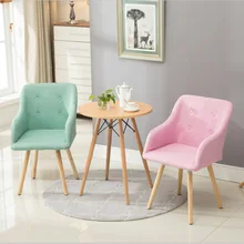 Простой скандинавский стиль для офисных стульев современный обеденный стул отель кафе Досуг стул Мода компьютерный стул мебель поставка
