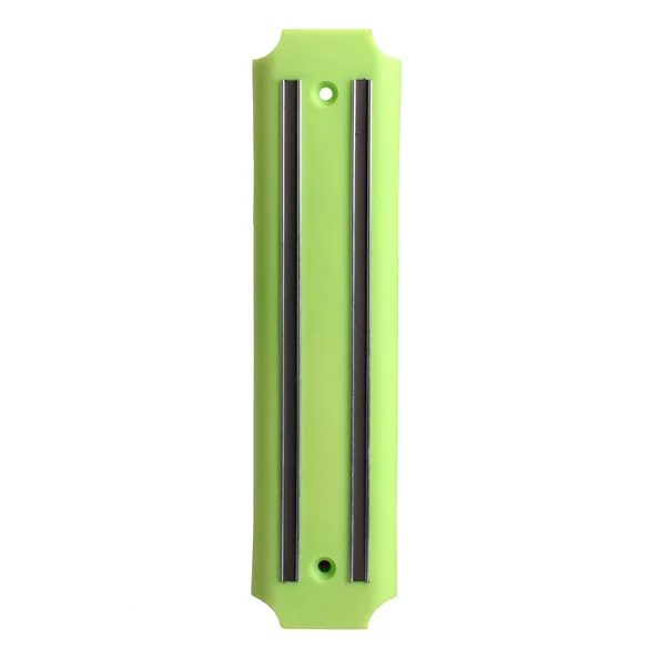 Мощный магнитный для ножей держатель отдых полка для Кухня паб Магнитный ножей бар Ножи держатель блока Кухня Haning ранга - Цвет: Зеленый