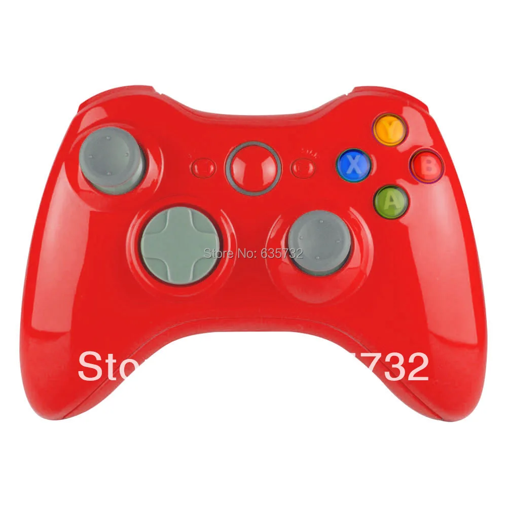 

Wireless Controller Housing Shell for XBox 360 Painted Red