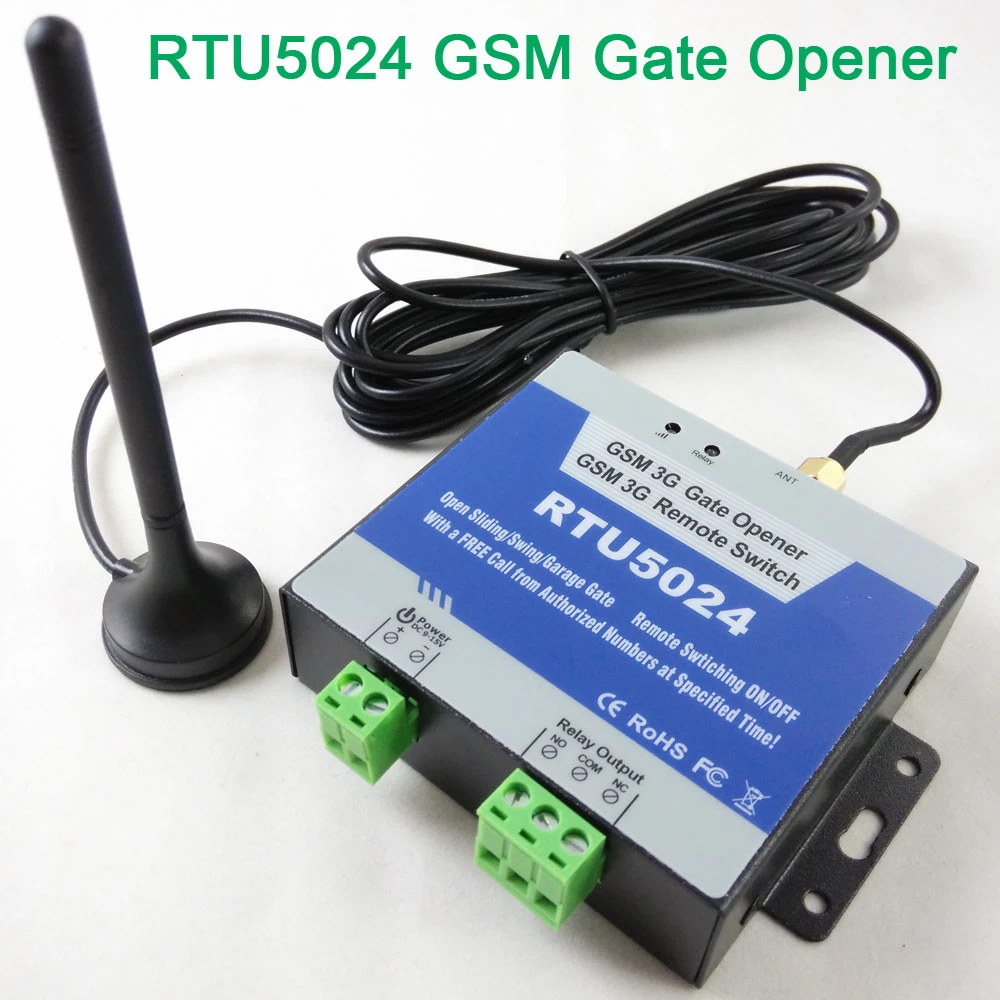RTU5024 GSM Gate Relay Switch Remote Control Wireless Door Access Opener 3