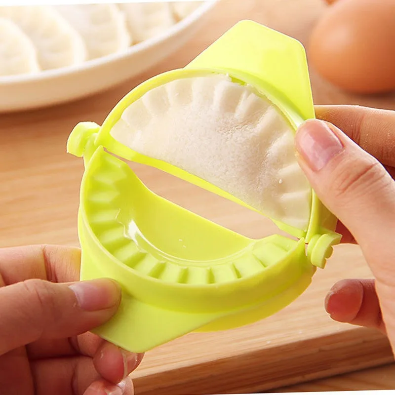 New Kitchen Tools Dumpling Jiaozi Maker Device Easy DIY Dumpling Mold#4Q16