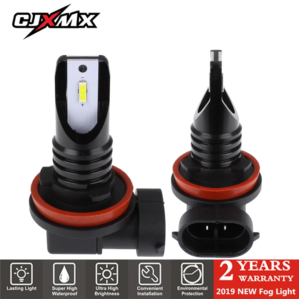 

2Pcs H7 LED Car Bulb H1 H3 H11 HB3 HB4 9005 9006 Led Auto Fog Light 6000K 2000LM/pair CSP Super Bright Automobile Fog Lamp 12V