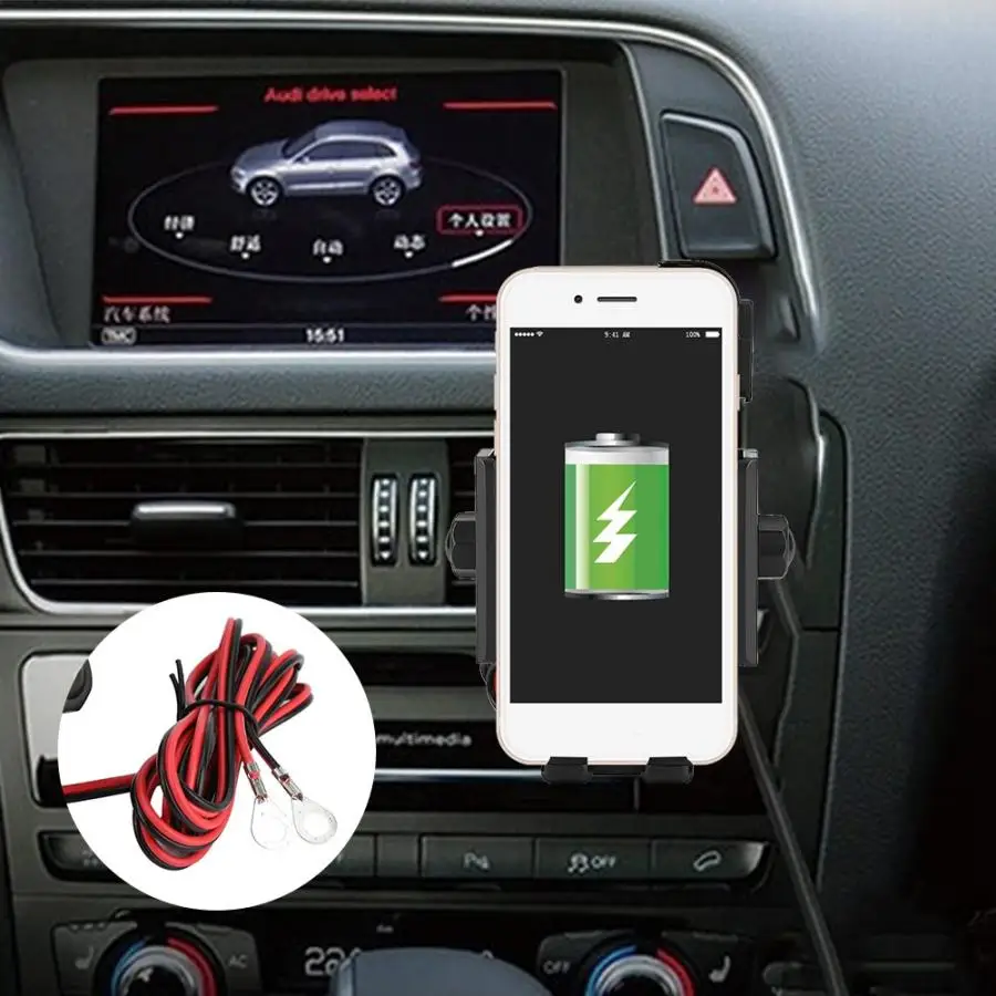 

Wireless Car Charger Mount Fast Charging Stand Holder phone charger wireless Fast Charging Dock Cradle Charger Mount for iphone