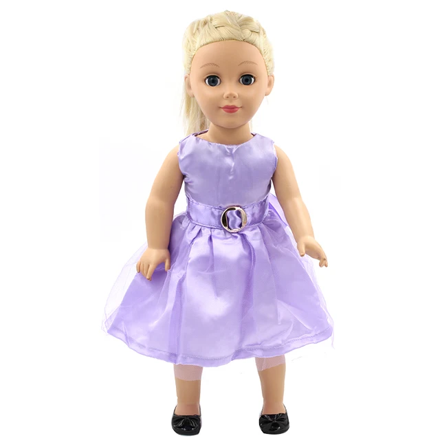 Purple Accessories Dress