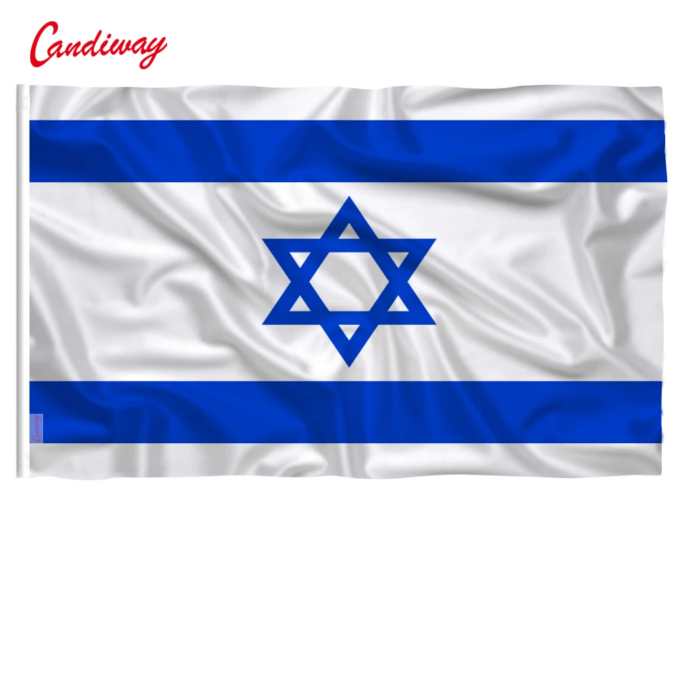 Israel country flag 3*5 feet Isreal banner 90*150cm high quality free shipping 