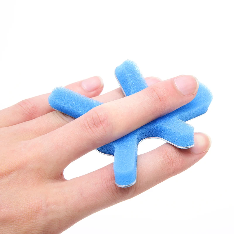 Frog Type Finger Splint Aluminum Foam Support Brace For Mallet Finger