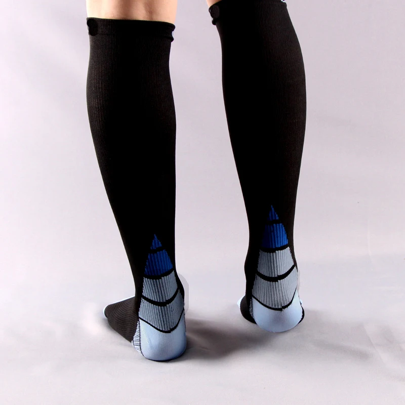 Компрессионные носки для мужчин и женщин лучшие Градуированные спортивные подходят для бега полет путешествия Boost Stamina, циркуляция и носки