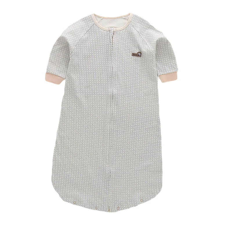 

Baby Sleeping Bag Newborn Two layers SleepSack Baby Spring And Autumn Vest Type Cotton Tracksuit Sleepwear 80 CM