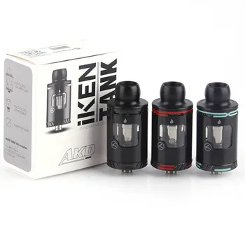 

Kangertech IKEN RTA Tank Atomizer 24mm 4ML Replacement Coil Electronic Cigarette Tank Vaping RTA for 510 Thread