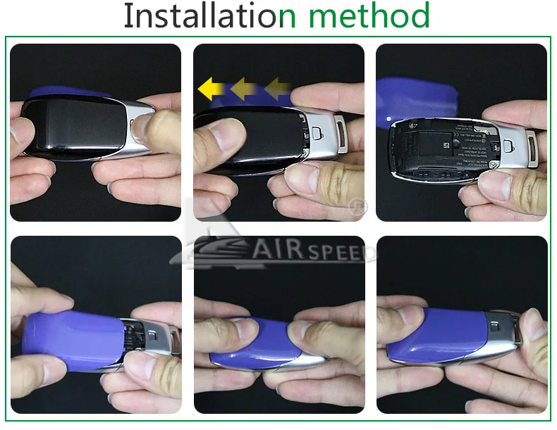  Mercedes Benz E Class W213 Car Remote Key Shell Replacement Key Rear Back Cover Refitting Accessories Car Styling (11)