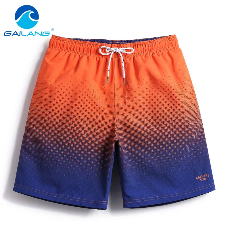 

Gailang Brand 2018 New Men beach shorts Man Boxer Trunks Swimwear Swimsuits Man short boardshorts bermudas masculina de marca