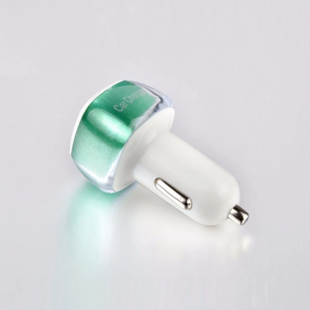 Двойной зарядное устройство USB прикуриватель зарядное устройство для iPhone для samsung адаптер Напряжение Ток умный автомобиль Автомобильное usb-зарядное устройство Mi