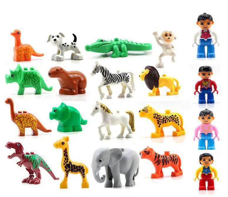 

BOHS Large Particles   Animal Dinosaur Building Blocks Toys.