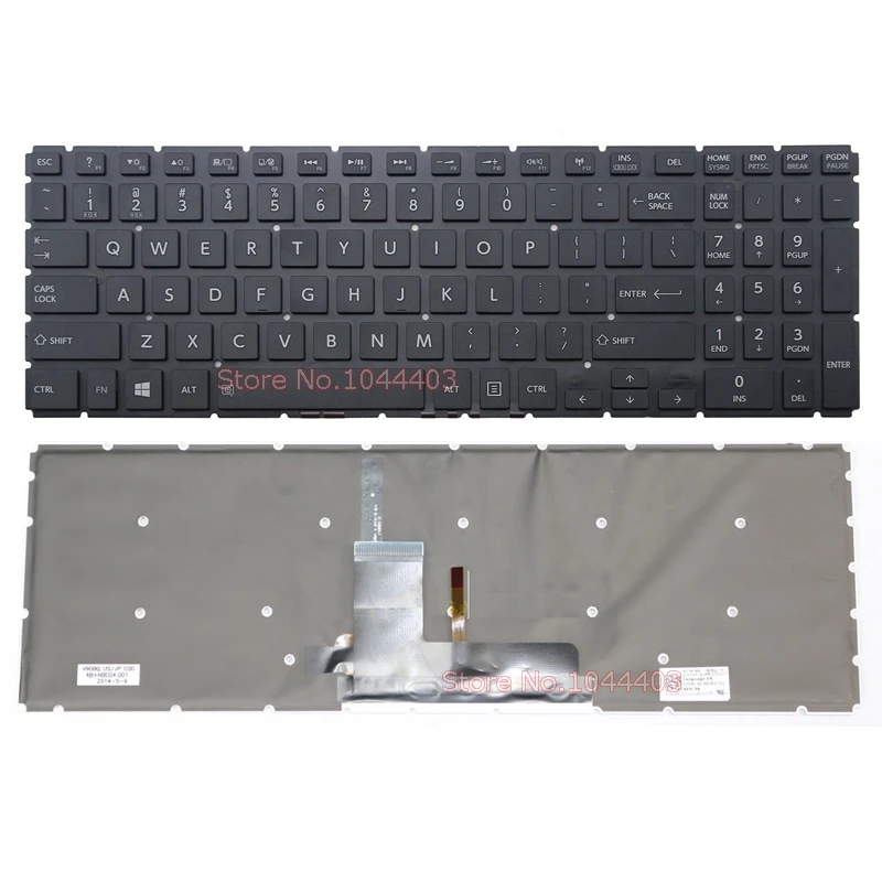 Toshiba Satellite S55-B5258 S55-B5266 S55-B5268 S55-B5269 Keyboard US Backlit