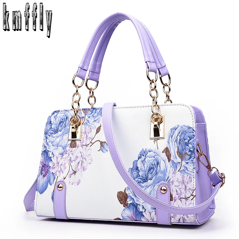 Pochette font b luxury b font Painting flowers Chain font b Women b font font b