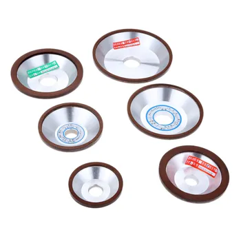 

DRELD 1pc Diamond Grinding Wheel Grinding Wheel Dic For Milling Cutter Tool Sharpener Grinder Power Accessories 150/125/100/75mm