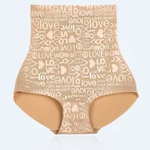 Woman Fake Butt Pads Seamless Padded Panties High Waist Ass Underwear Sexy Underwear Padding Underpants B