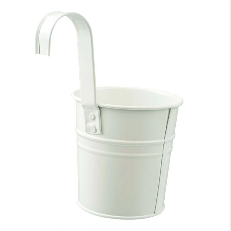 Металлический цветочный горшок подвесной балкон садовый для растений домашний