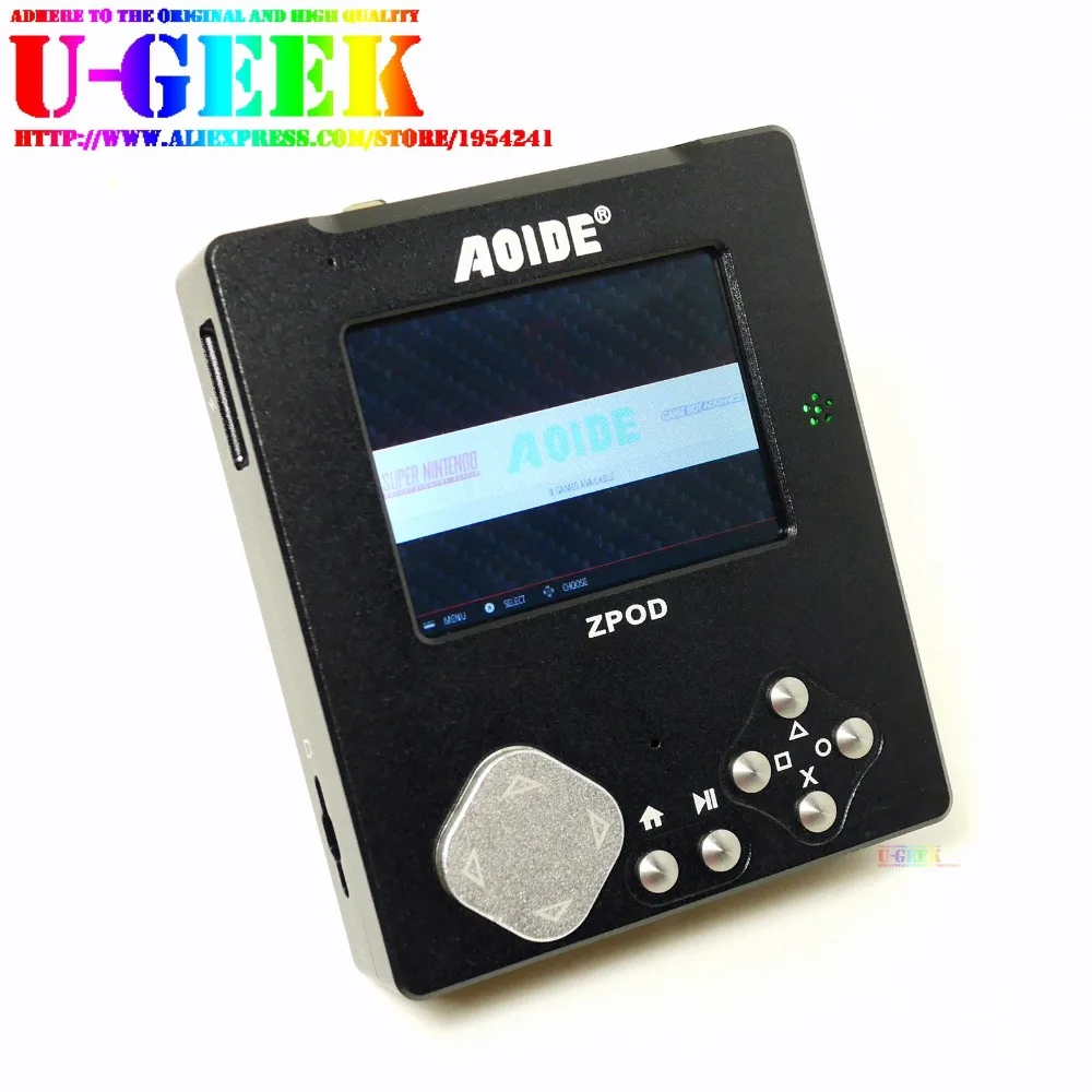  UGEEK ZPOD lossless HiFi music player board+Aluminum CNC case kit192k/24bitw/o Raspberry Pi ZeroPor