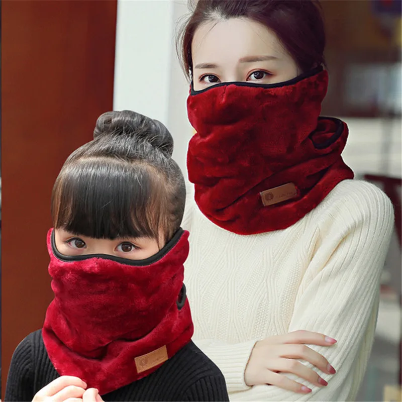 Зимний шарф ветрозащитная Пылезащитная маска для лица Теплые маски для шеи подходит для велоспорта, лыжного туризма, путешествий, спорта на открытом воздухе