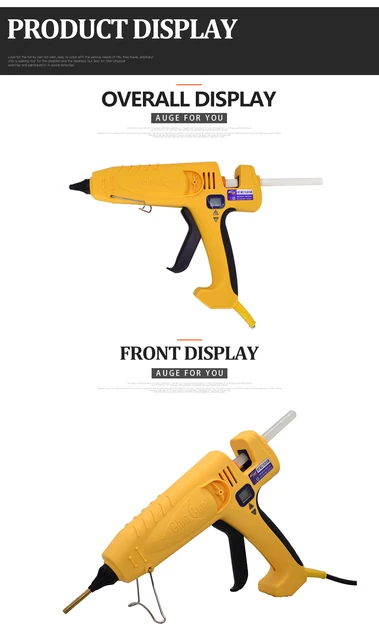 Industrial Hot Glue Gun Full Size High Power 500W Temperature Adjustable  Thermostat Control with 0.43 11mm Glue Sticks, Heavy Duty for Industrial