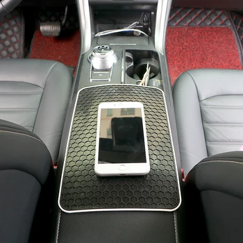

27*16cm Car Sticky Anti Slip Mat for Mobile Phone GPS Coin Key Silicone Automobile Interior Accessories Non-Slip Mat Pad