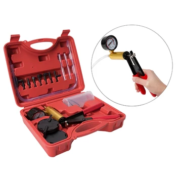 

0-30 inHg Vacuum Pistol Pump Brake Fluid Bleeder Diagnostic Tool for Auto Oil Change Tool Handhold Tester